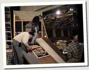 Beginning the house